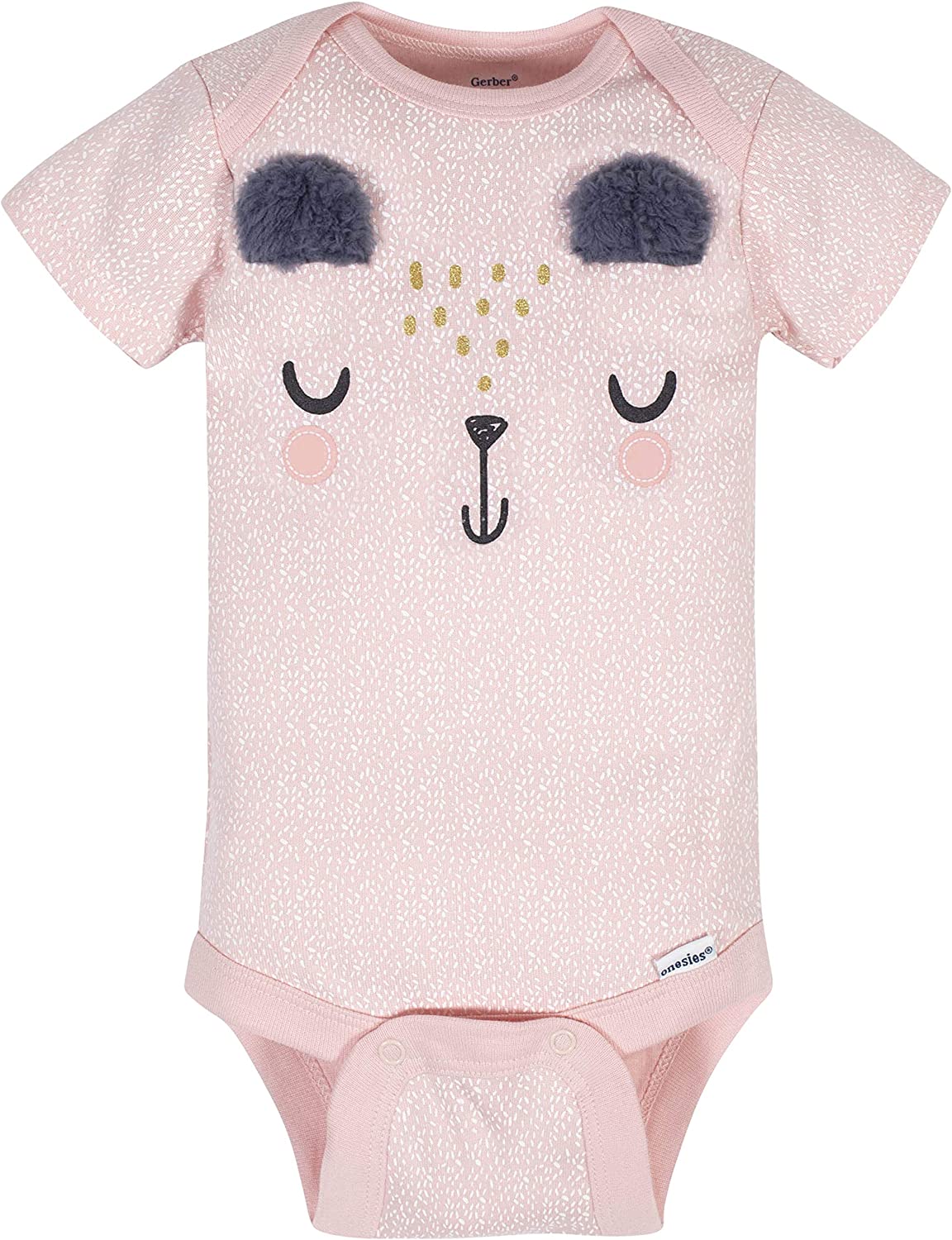 Gerber baby-girls 8-pack Short Sleeve Onesies Bodysuits - Image 2